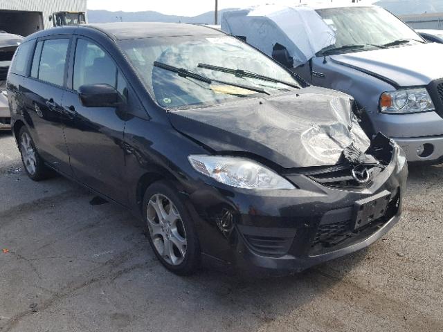 JM1CR2WL7A0366717 - 2010 MAZDA 5 BLACK photo 1