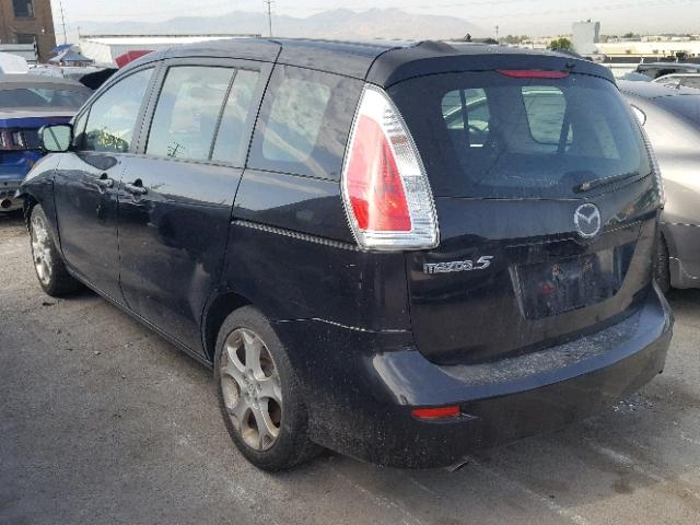 JM1CR2WL7A0366717 - 2010 MAZDA 5 BLACK photo 3