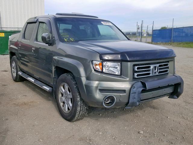 2HJYK16517H004646 - 2007 HONDA RIDGELINE BEIGE photo 1