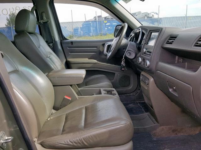 2HJYK16517H004646 - 2007 HONDA RIDGELINE BEIGE photo 5