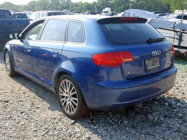 WAUMF78P66A115955 - 2006 AUDI A3 2.0 SPO BLUE photo 3