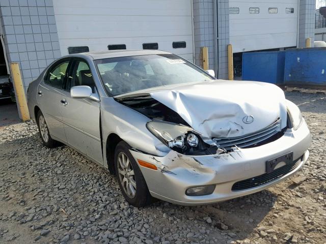 JTHBF30G530137198 - 2003 LEXUS ES 300 SILVER photo 1