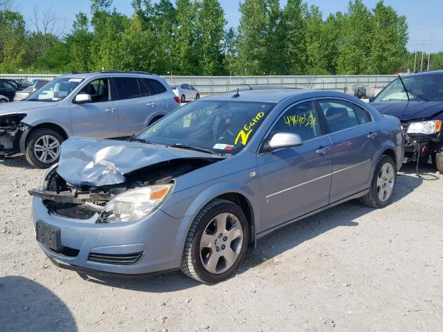 1G8ZS57NX7F155267 - 2007 SATURN AURA XE GRAY photo 2