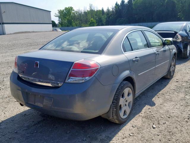 1G8ZS57NX7F155267 - 2007 SATURN AURA XE GRAY photo 4