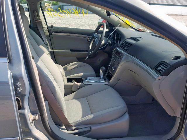 1G8ZS57NX7F155267 - 2007 SATURN AURA XE GRAY photo 5