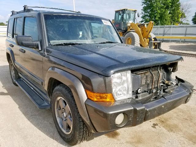 1J8HG48N16C338643 - 2006 JEEP COMMANDER 灰色 照片 1