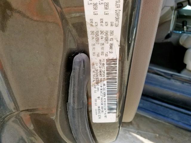 1J8HG48N16C338643 - 2006 JEEP COMMANDER 灰色 照片 10