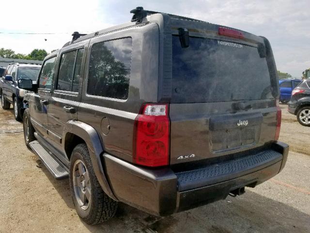 1J8HG48N16C338643 - 2006 JEEP COMMANDER 灰色 照片 3