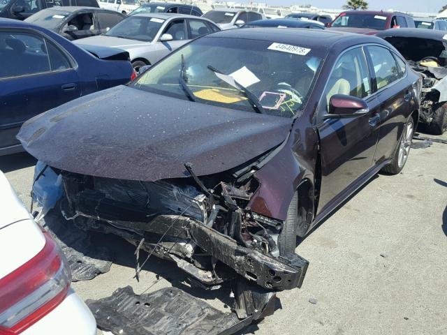 4T1BK1EB2FU190268 - 2015 TOYOTA AVALON XLE MAROON photo 2