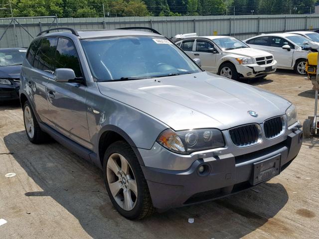 WBXPA93495WD04808 - 2005 BMW X3 3.0I SILVER photo 1