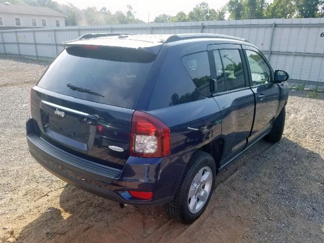 1C4NJCEA3GD773554 - 2016 JEEP COMPASS LA BLUE photo 4