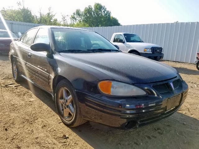 1G2NF52F52C184490 - 2002 PONTIAC GRAND AM S BLACK photo 1