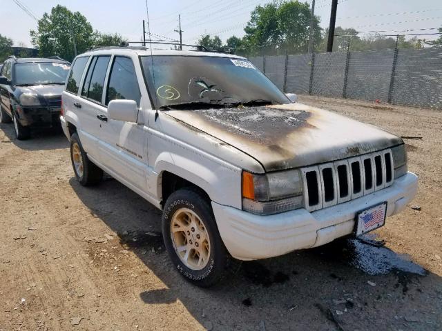 1J4GX78Y4WC304365 - 1998 JEEP GRAND CHER WHITE photo 1