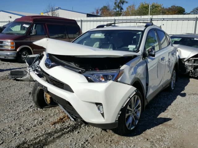 JTMDFREV2HJ710984 - 2017 TOYOTA RAV4 LIMIT WHITE photo 2