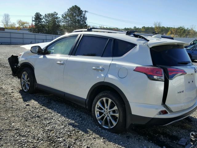 JTMDFREV2HJ710984 - 2017 TOYOTA RAV4 LIMIT WHITE photo 3