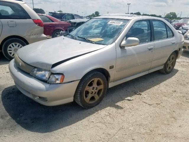 3N1BB41D3XL004460 - 1999 NISSAN SENTRA SE SILVER photo 2