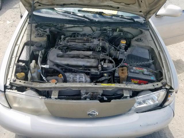 3N1BB41D3XL004460 - 1999 NISSAN SENTRA SE SILVER photo 7