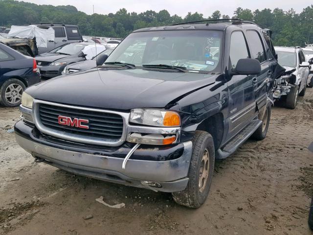 1GKEC13Z82J239486 - 2002 GMC YUKON BLACK photo 2