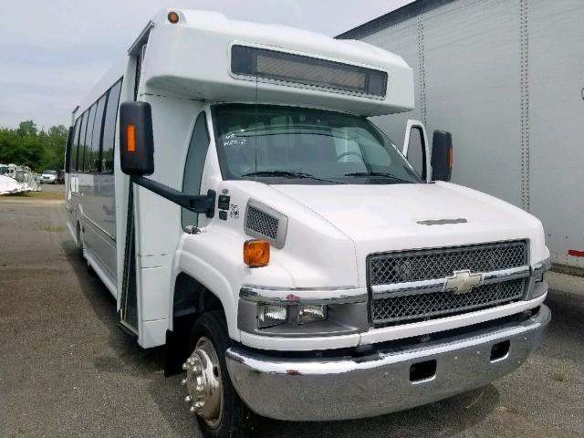 1GBE5V19X8F414496 - 2008 CHEVROLET C5500 C5V0 WHITE photo 1