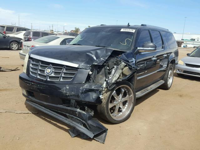 1GYFK66857R234106 - 2007 CADILLAC ESCALADE E BLACK photo 2