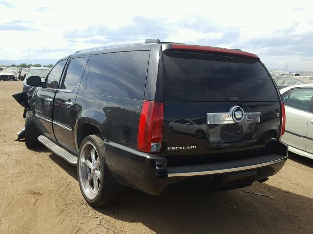 1GYFK66857R234106 - 2007 CADILLAC ESCALADE E BLACK photo 3