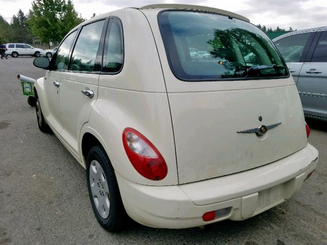 3A4FY48B26T256744 - 2006 CHRYSLER PT CRUISER WHITE photo 3