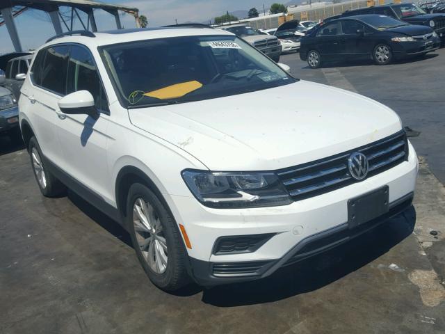 3VV3B7AX4JM049472 - 2018 VOLKSWAGEN TIGUAN SE WHITE photo 1