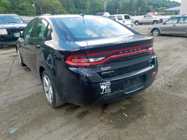 1C3CDFBBXGD661111 - 2016 DODGE DART SXT BLACK photo 3