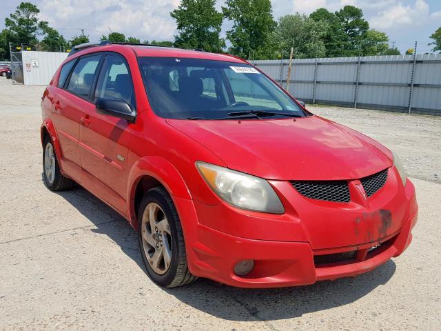 5Y2SL62804Z433714 - 2004 PONTIAC VIBE RED photo 1