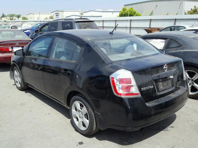 3N1AB61E08L710450 - 2008 NISSAN SENTRA 2.0 BLACK photo 3