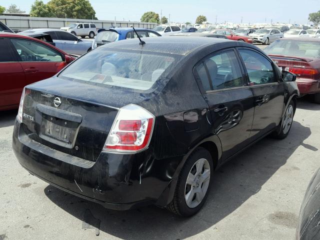 3N1AB61E08L710450 - 2008 NISSAN SENTRA 2.0 BLACK photo 4