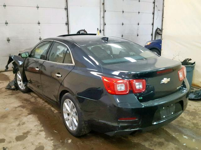 1G11F5SLXFF109135 - 2015 CHEVROLET MALIBU LTZ ნაცრისფერი ფოტო 3