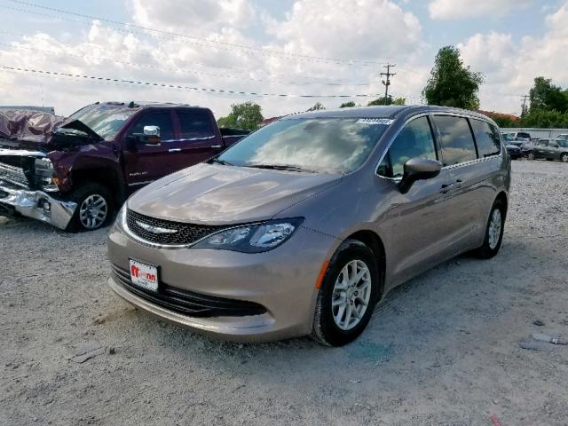 2C4RC1DG7HR535792 - 2017 CHRYSLER PACIFICA T TAN photo 2