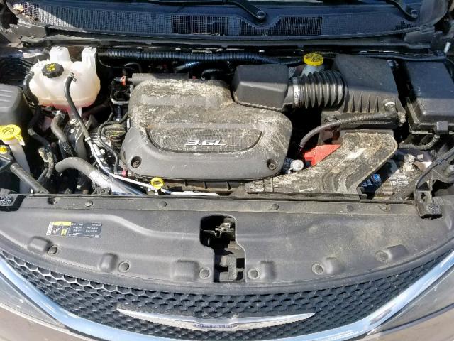 2C4RC1DG7HR535792 - 2017 CHRYSLER PACIFICA T TAN photo 7