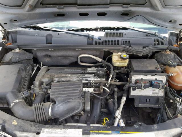 1G8AZ52F55Z167976 - 2005 SATURN ION LEVEL WHITE photo 7