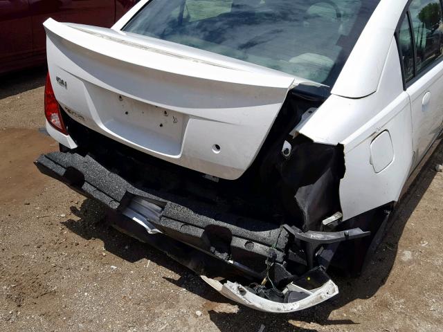 1G8AZ52F55Z167976 - 2005 SATURN ION LEVEL WHITE photo 9