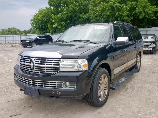 5LMFL28549EJ01368 - 2009 LINCOLN NAVIGATOR BLACK photo 2