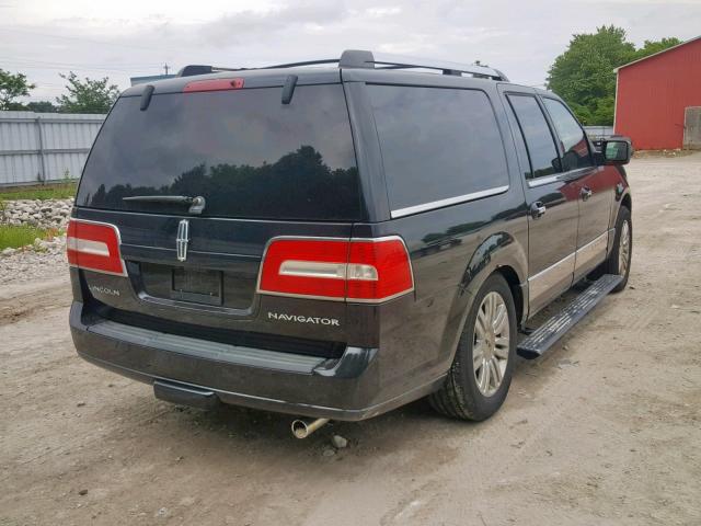 5LMFL28549EJ01368 - 2009 LINCOLN NAVIGATOR BLACK photo 4