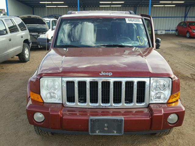 1J8HG48K28C235630 - 2008 JEEP COMMANDER Qırmızı foto 10