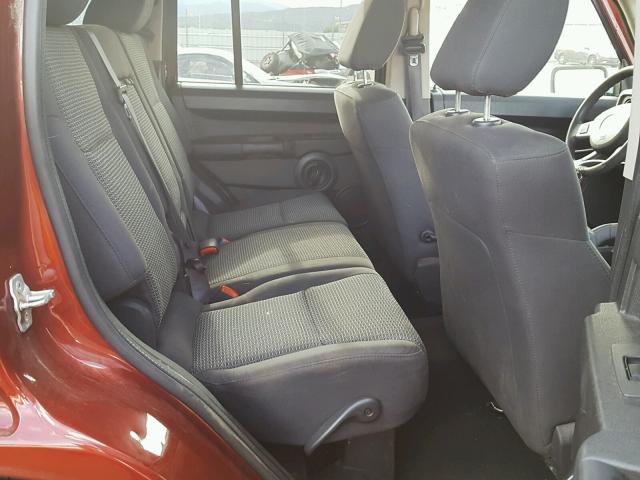 1J8HG48K28C235630 - 2008 JEEP COMMANDER Qırmızı foto 6