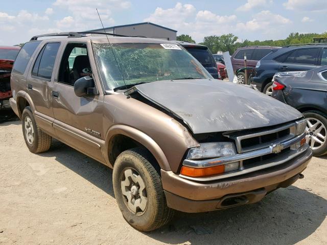 1GNDT13X63K127505 - 2003 CHEVROLET BLAZER BROWN photo 1