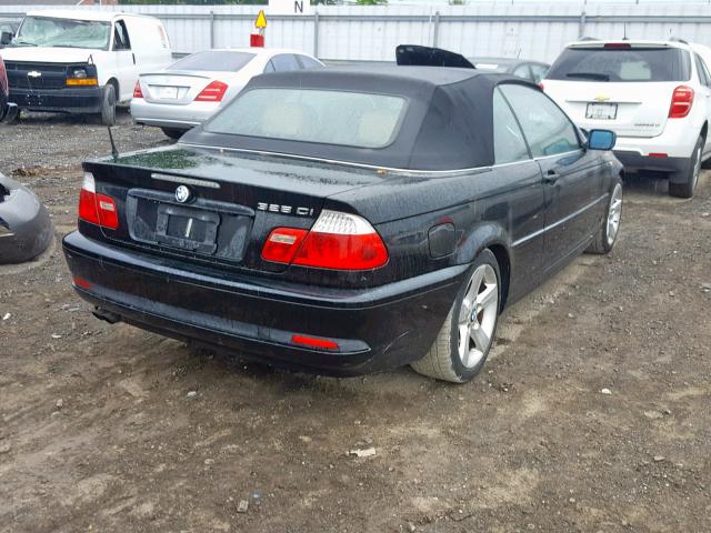 WBABW33434PL26652 - 2004 BMW 325 CI BLACK photo 4