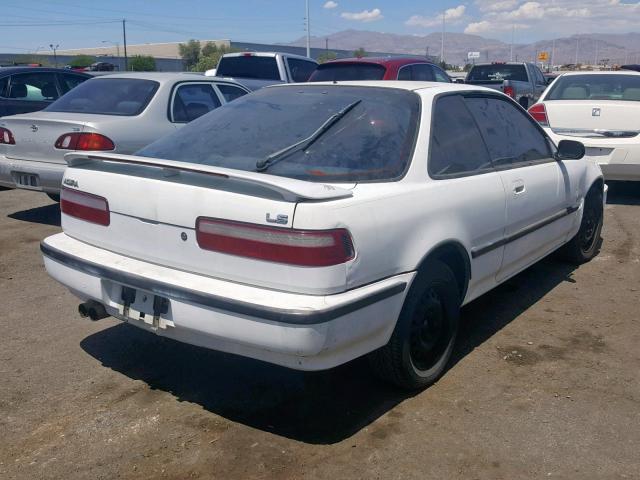 JH4DA9457LS044190 - 1990 ACURA INTEGRA LS WHITE photo 4