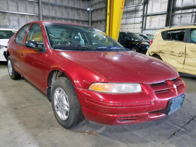 1B3EJ46X9XN571113 - 1999 DODGE STRATUS BURGUNDY photo 1