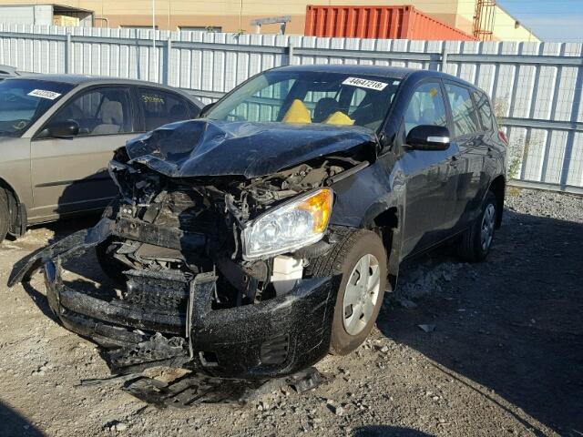 2T3ZF4DV7AW037238 - 2010 TOYOTA RAV4 BLACK photo 2