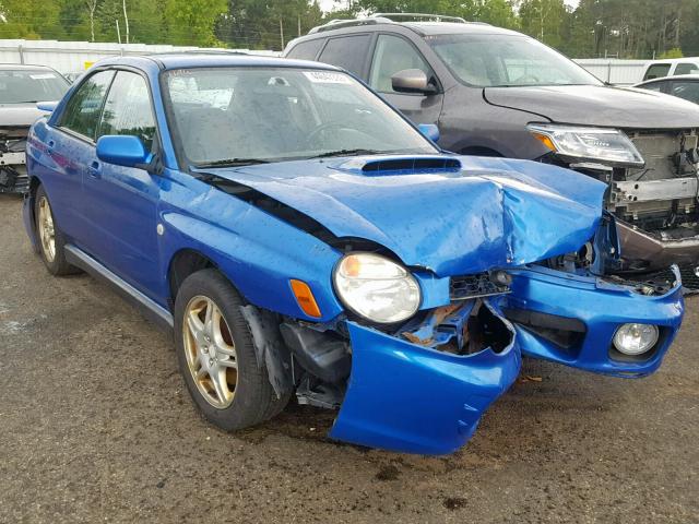 JF1GD29613G510669 - 2003 SUBARU IMPREZA WR BLUE photo 1