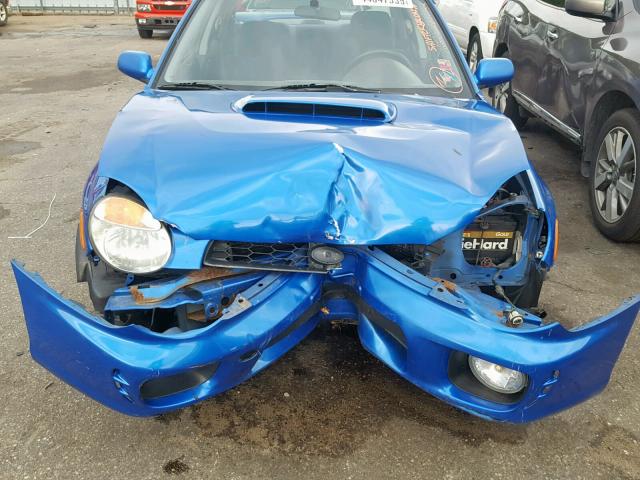 JF1GD29613G510669 - 2003 SUBARU IMPREZA WR BLUE photo 9