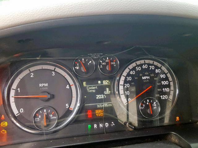 3C6UD5DL7CG114365 - 2012 DODGE RAM 2500 S Մոխրագույն լուսանկար 8