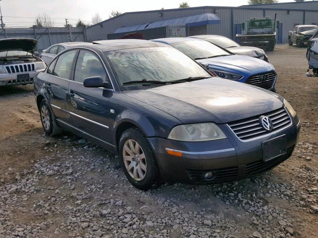 WVWPD63B53P454940 - 2003 VOLKSWAGEN PASSAT GLS BLUE photo 1