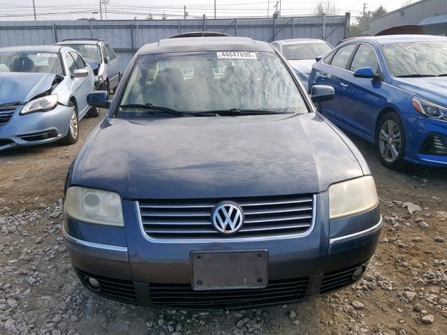 WVWPD63B53P454940 - 2003 VOLKSWAGEN PASSAT GLS BLUE photo 9